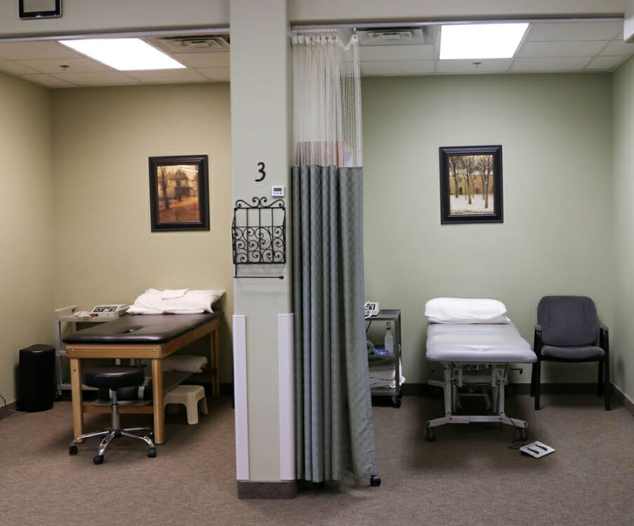 Riverton RPT physical therapy exam room